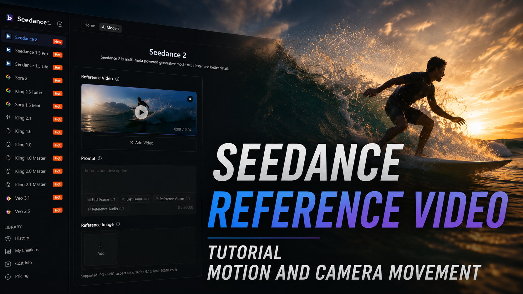 Seedance Reference Video Tutorial: Motion and Camera Movement