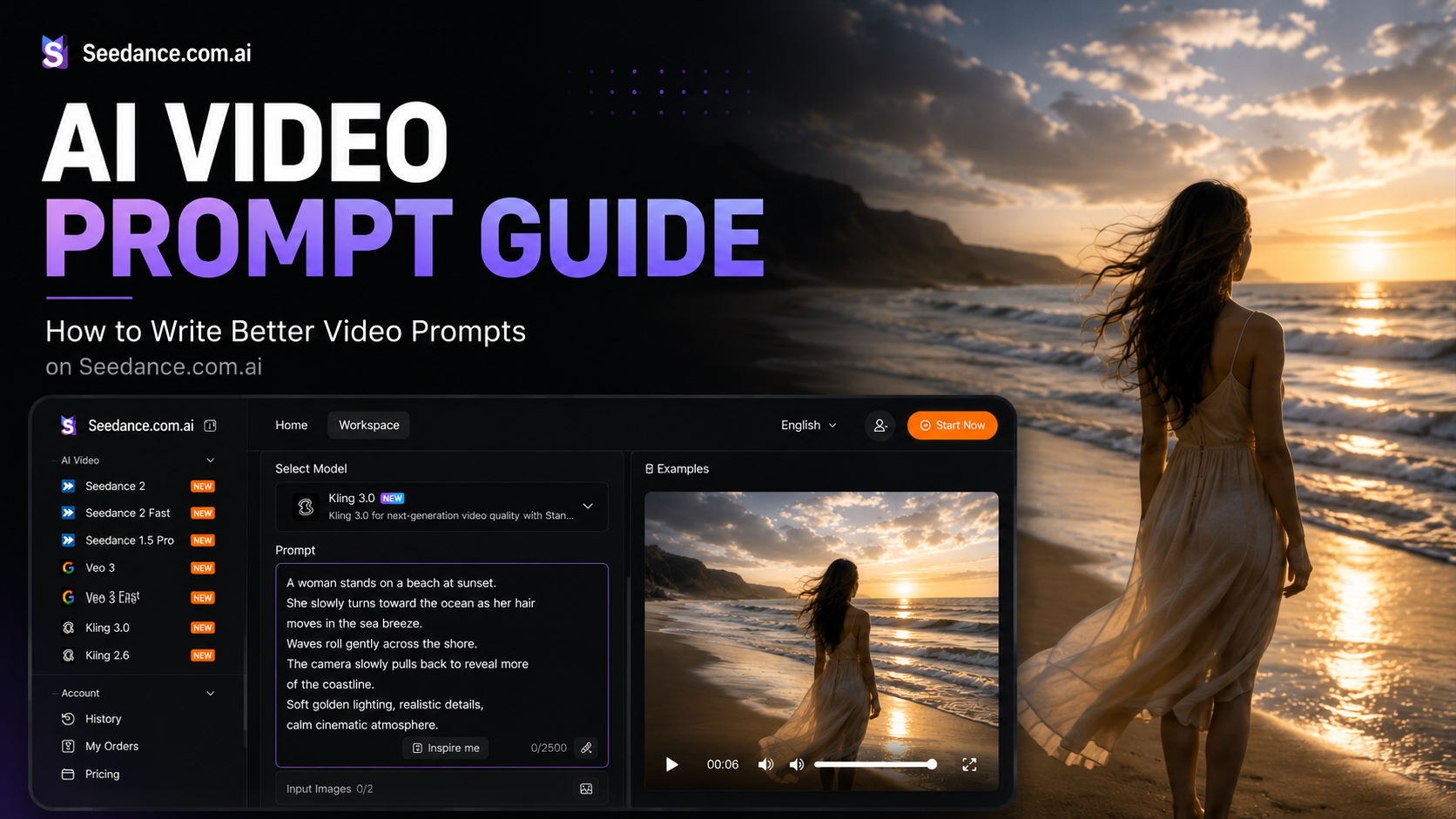 How to Write Better AI Video Prompts: A Seedance.com.ai Prompt Guide