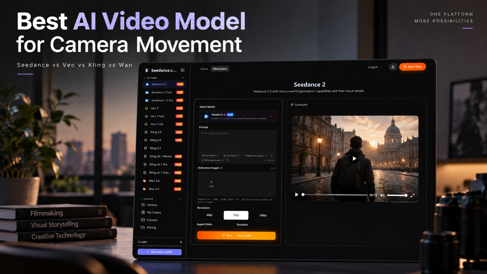 Best AI Video Model for Camera Movement: Seedance vs Veo vs Kling vs Wan